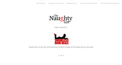 Desktop Screenshot of naughtylistbooks.com